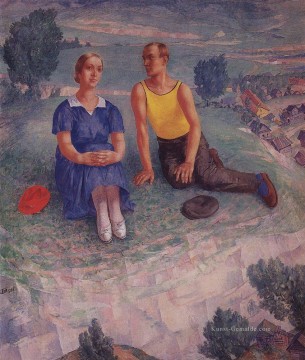 Frühling 1935 Kuzma Petrov Vodkin Ölgemälde